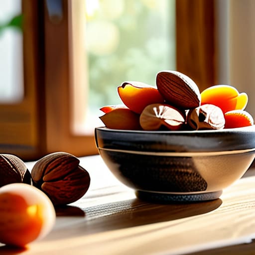 The Nut and Fruit Combo snack.