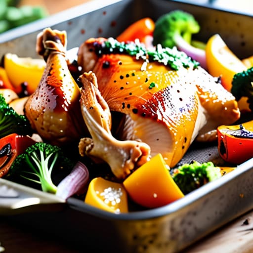The Sheet Pan Savior cooking method.