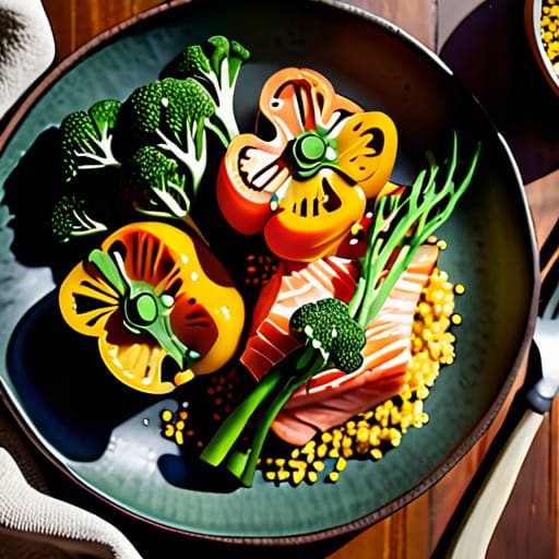 How to build a balanced meal plate.