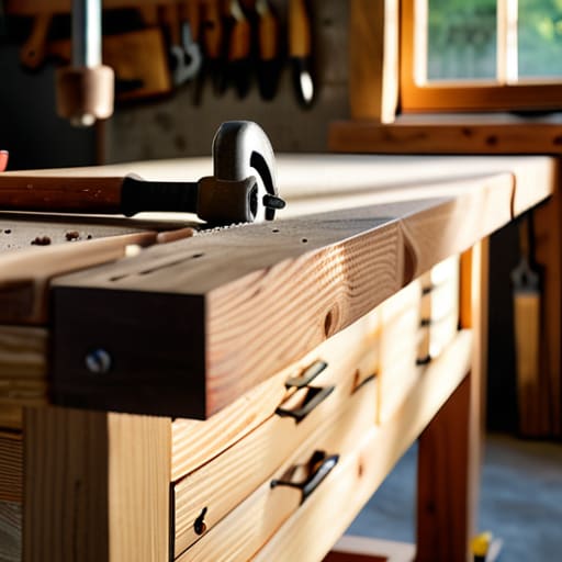 How to build a workbench for garages.