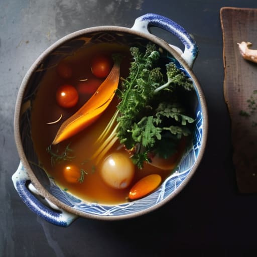 Learning how to make soup from scraps.