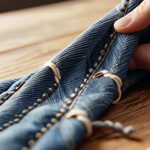 Guide on how to mend clothes.