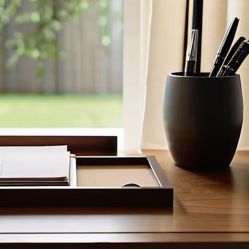 How to organize paperwork with a system.