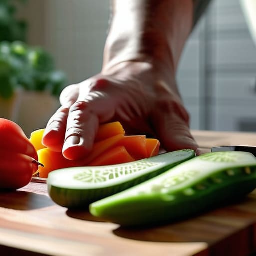 Tips on how to prep vegetables safely.