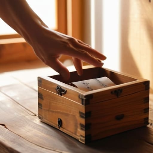 Decluttering sentimental items without feeling guilt.