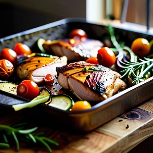 Easy simple sheet pan dinners for cleanup.