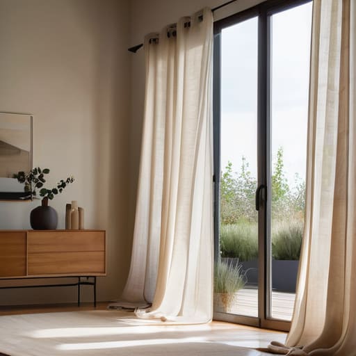 Easy no-sew diy curtains tutorial.