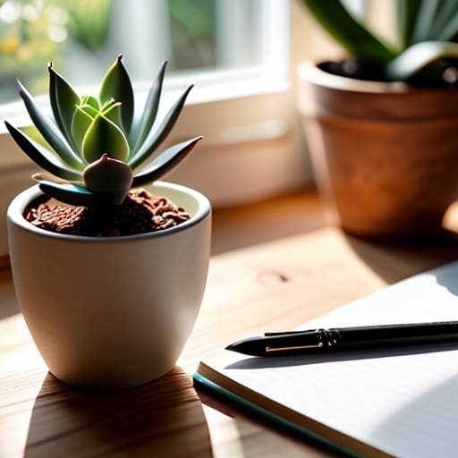 Organizing thoughts using mind mapping technique.